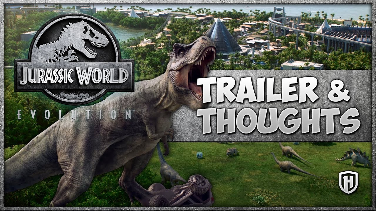Студия Frontier Developments представила первый трейлер Jurassic World Evolution