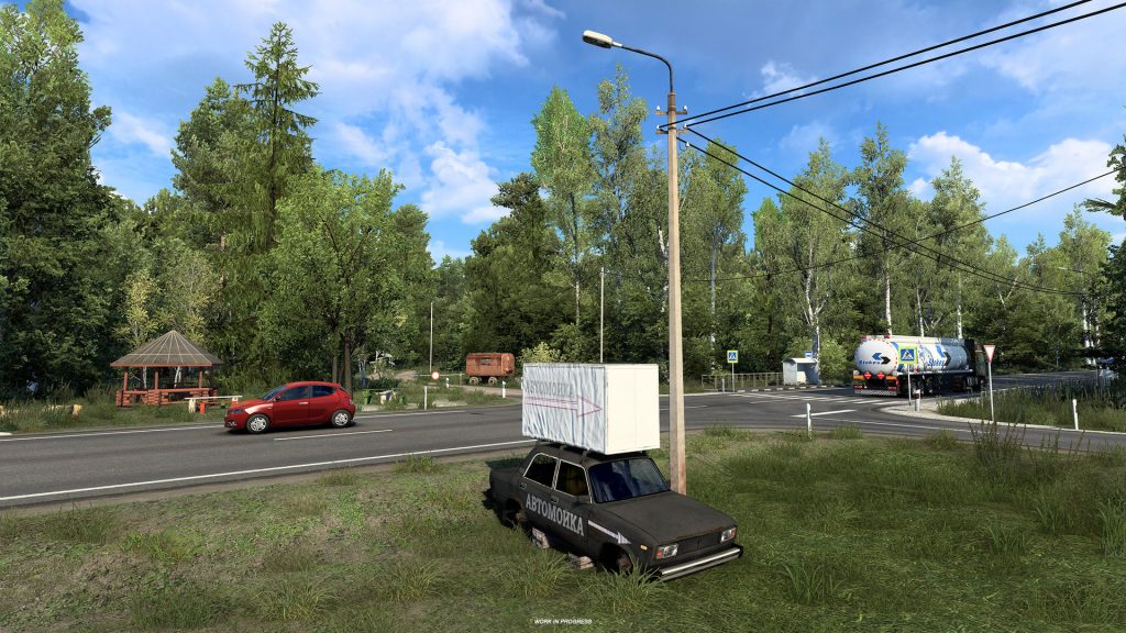 Euro Truck Simulator 2 получит дополнение "Сердце России"