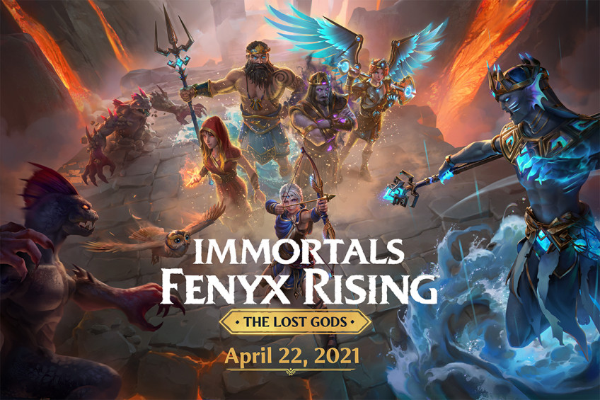 Дополнение The Lost Gods для Immortals: Fenyx Rising выйдет 22 апреля