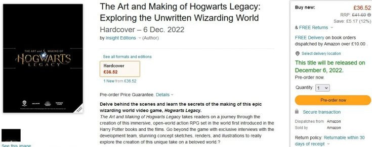 Релиз Hogwarts Legacy может состояться 6 декабря