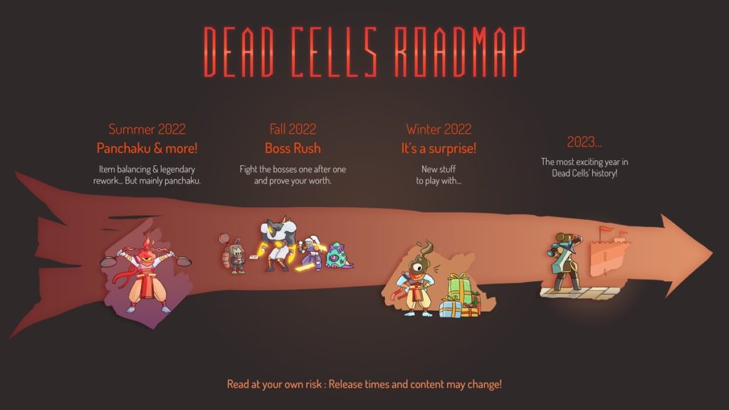 Dead Cells продолжит получать контент как минимум еще пол года