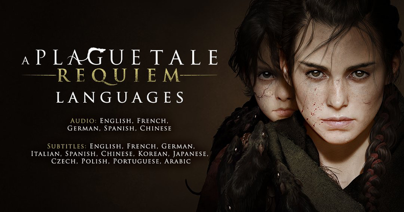 В A Plague Tale: Requiem не будет дубляжа на русский язык