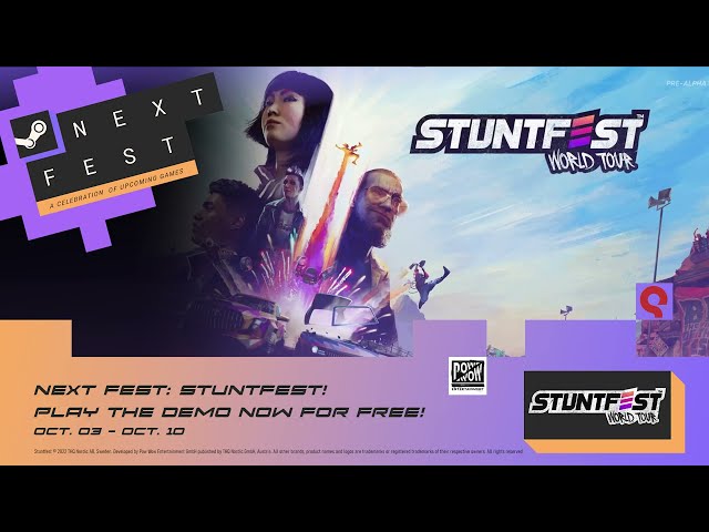Демо спортивного экшена Stuntfest – World Tour доступно в Steam