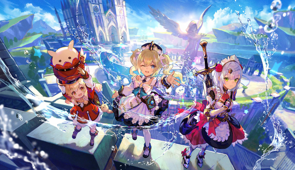 В Genshin Impact можно быстро перемещаться по воде