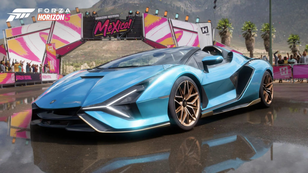 В Forza Horizon 5 можно бесплатно получить Lamborghini Sián Roadster