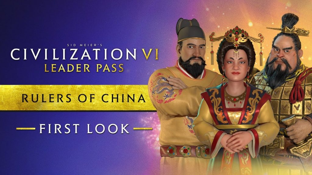 Трейлер с обзором свежего Leader Pass с китайскими лидерами - Civilization 6