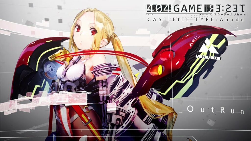 Out Run становится вайфу в новой игре 404 Game Re:Set