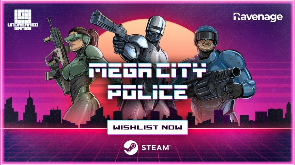 Наэлектризованная музыка Droid Bishop присоединяется к игре Mega City Police, вдохновляя на специальную трансляцию в честь London Games Festival 2023