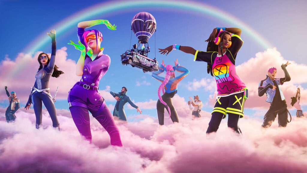 Группа стримеров делает собственную королевскую битву в редакторе Fortnite