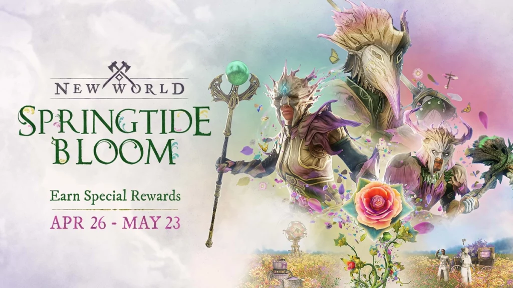 26 апреля в New World стартует событие Springtide Bloom