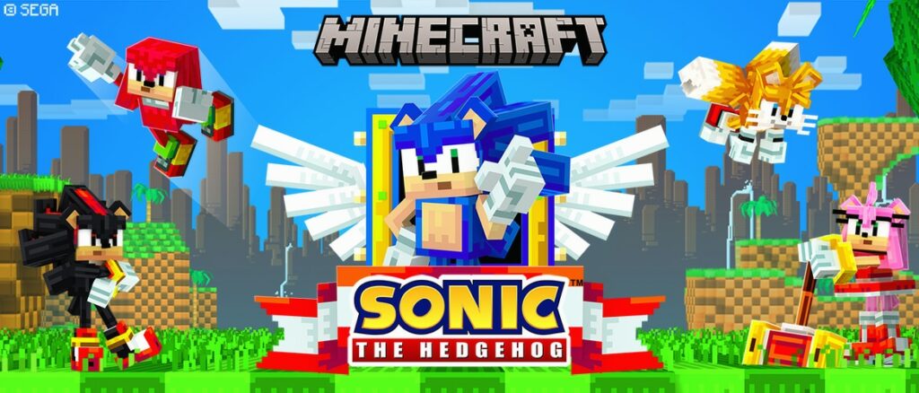 Для Minecraft выпустят еще больше контента из Sonic the Hedgehog