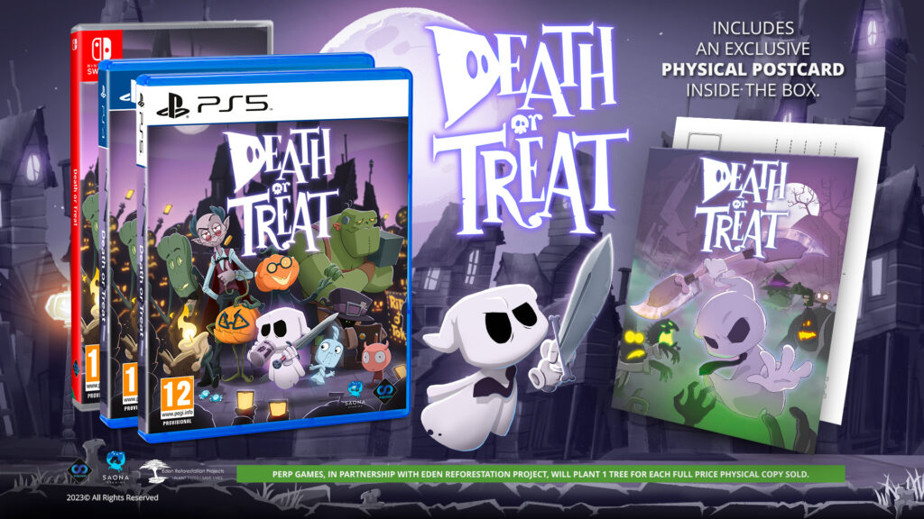 2D-рогалик Death or Treat выходит сегодня на ПК и PS5