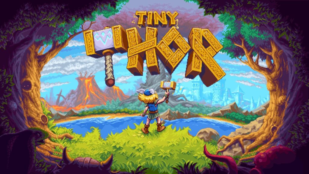 16-битный пиксельный платформер Tiny Thor выйдет на ПК уже 5 июня