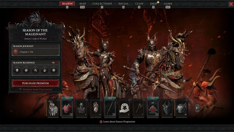 Diablo IV: боевой пропуск не приносит достаточно валюты для покупки следующего