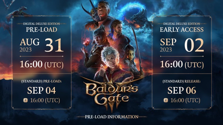 Предварительная загрузка Baldur's Gate 3 на PS5 стартует в конце августа