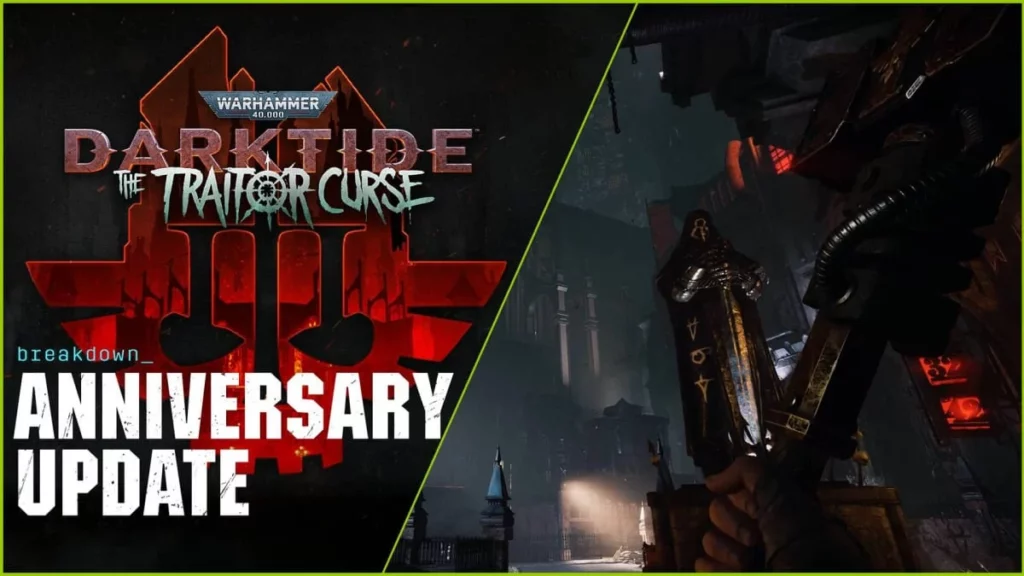Warhammer 40K: Darktide The Traitor Curse отмечает годовщину новым контентом и функциями