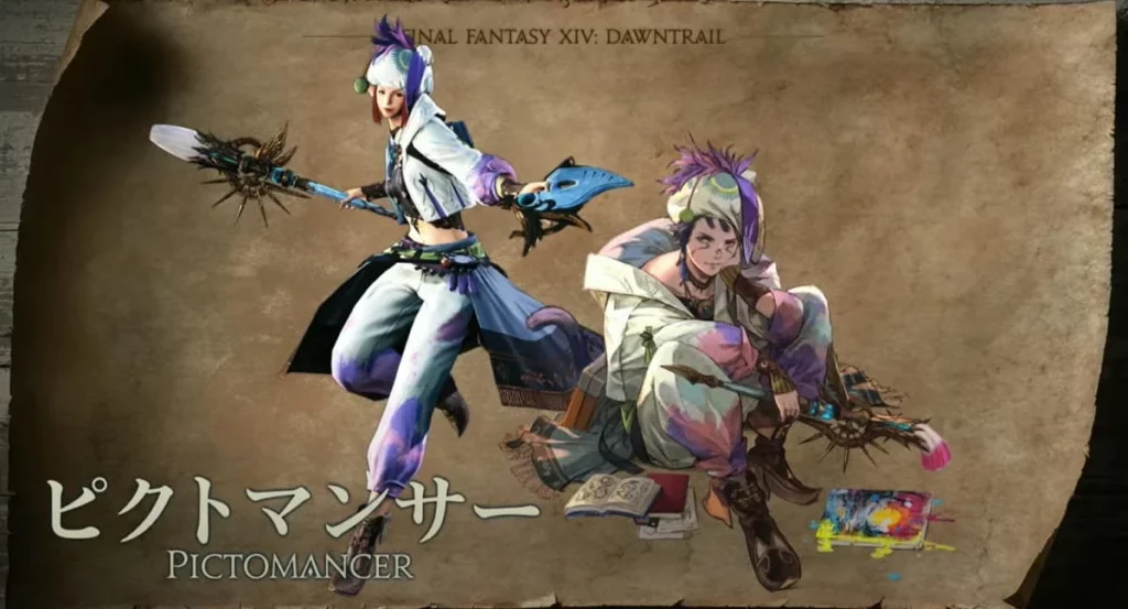 Расширение Final Fantasy 14 Dawntrail представляет новую профессию «Пиктомант» с впечатляющим трейлером