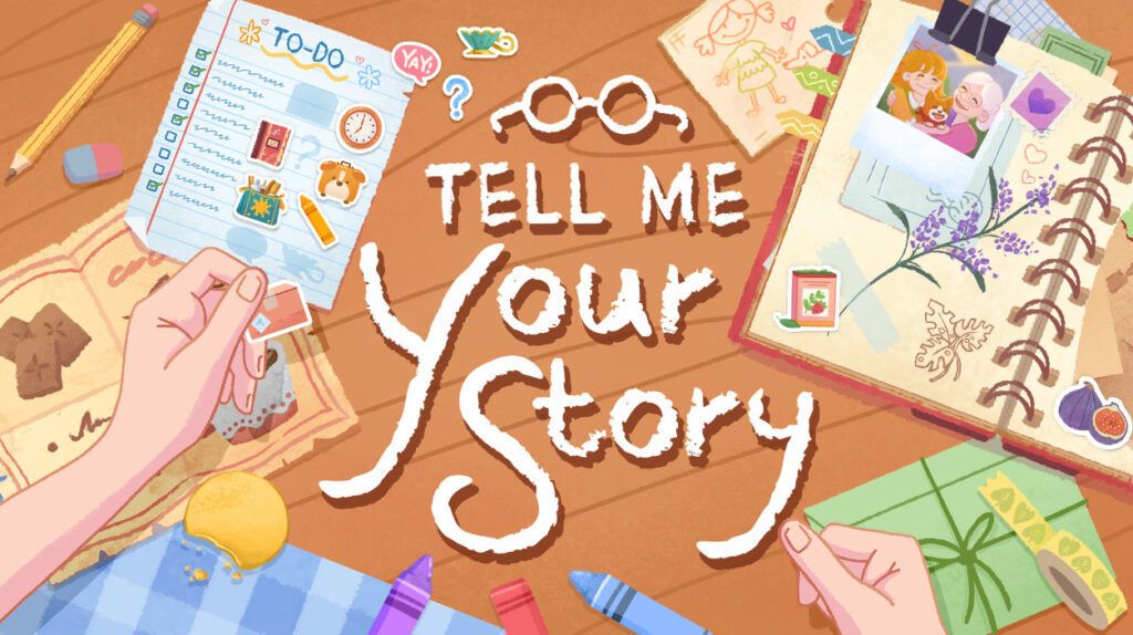 Игра Tell Me Your Story доступна в Steam и Nintendo Switch с сегодняшнего дня!