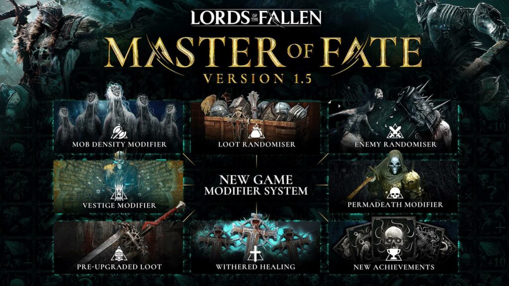 Обновление Lords of the Fallen 1.5 содержит модификаторы, определяющие жанр, и многое другое