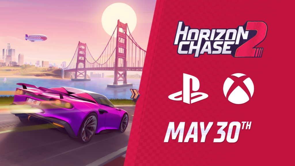 Horizon Chase 2 выйдет 30 мая этого года на платформах Xbox и PlayStation с мультиплеером и кросс-игрой