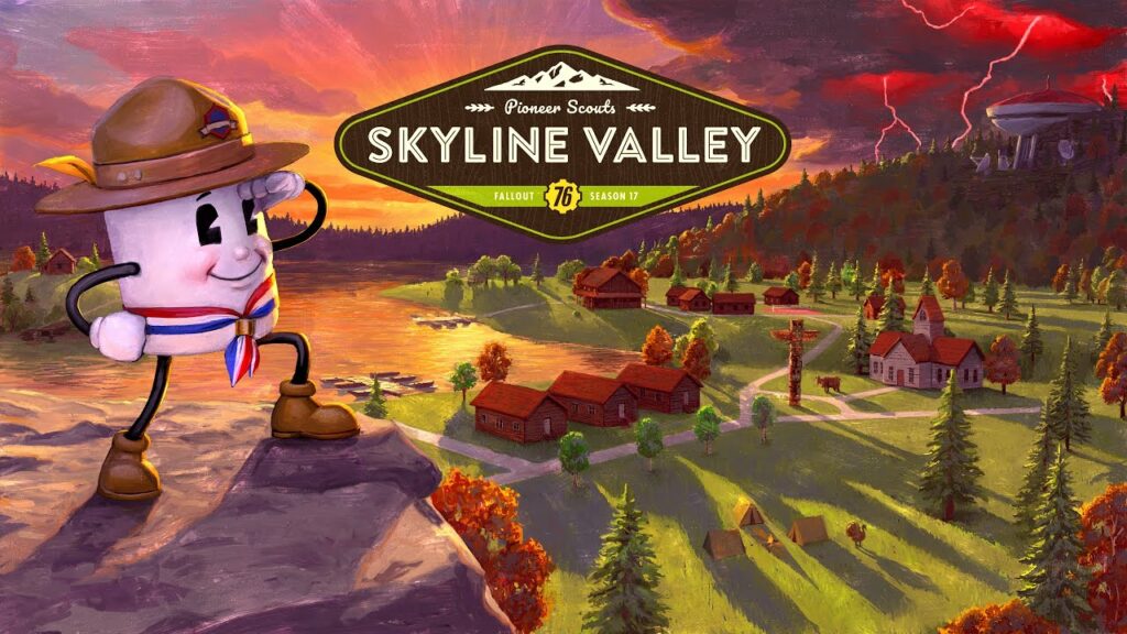 Fallout 76 получила ролик к запуску сезона Pioneer Scouts Skyline Valley