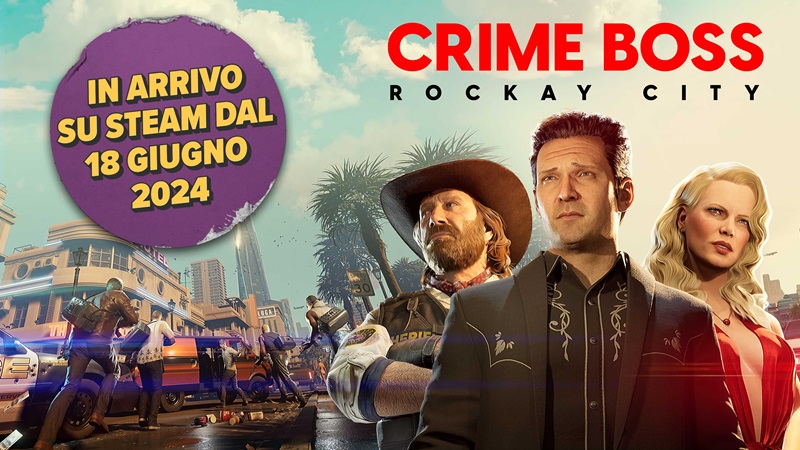 В Steam состоялся запуск Crime Boss: Rockay City