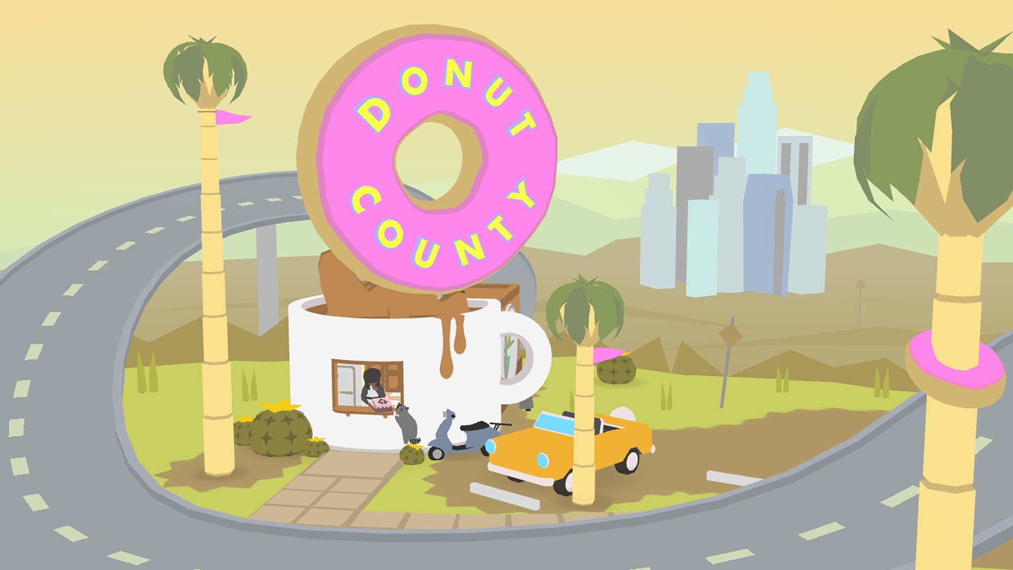 That party. Donut County. Игры с большими пончиками. Рисунок мир пончиков. Donut fun игра.