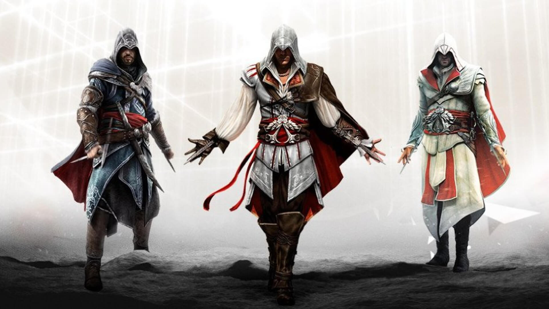 Assassin s nintendo. Assassin's Creed коллекция Эцио ps4. Assassins Creed 2 Эцио. Ассасин трилогия Эцио. Ассасин the Ezio collection.