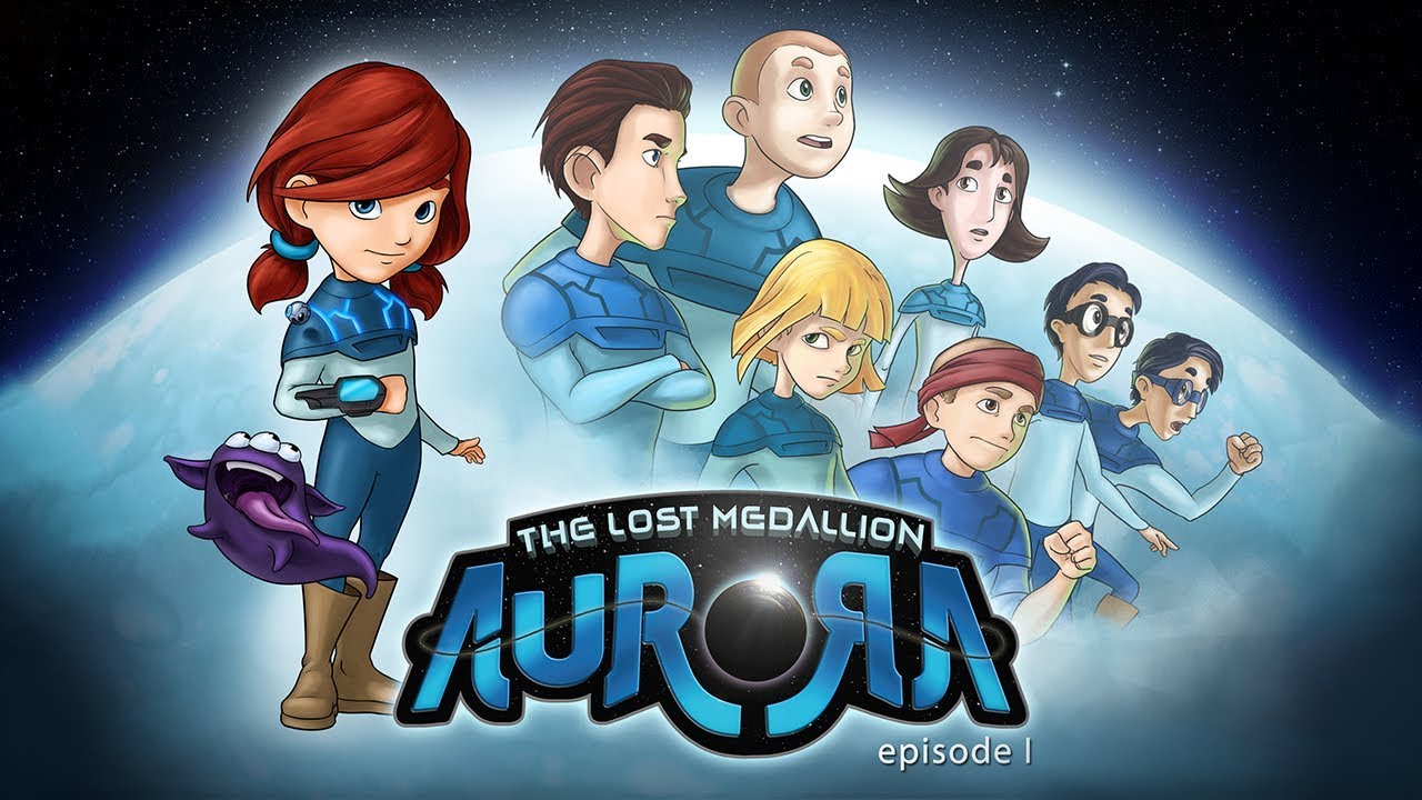 Aurora gaming. Aurora: the Lost Medallion. Episode 01. Cosmic Family (Wii). З как выглядят игроки из мультика Medallion.